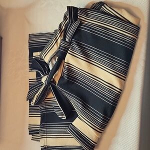 2XL Hot Kiss 🔥 🥵 Striped Wide Leg Slacks